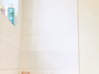 Amateur striptease and Solo masturbation