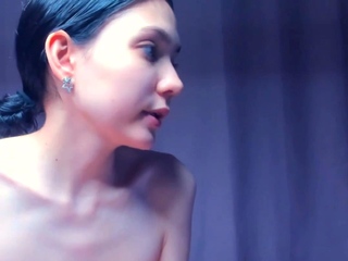 Close up teen foot worship