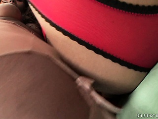 Crazy chick agreed to have sex with the horny, big dick tranny